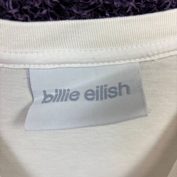 Billie Eilish Split Face Bad Guy Fall Collection T-Shirt XL - Picture 4 of 4